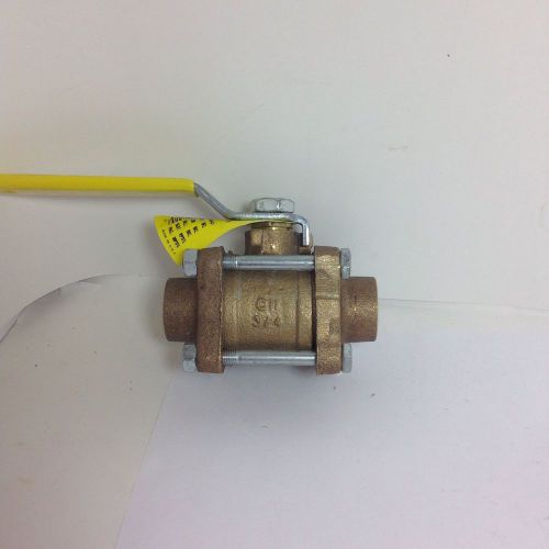 Lot of 8 apollo 3-pc.ball valves size 3/4 for sale