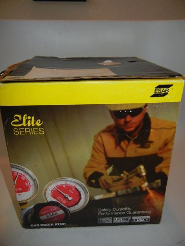 NIB OXWELD  GAS REGULATOR  ACETYLENE EXTRA HEAVY DUTY  15 psi ESAB Welding