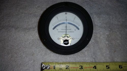 Simpson Valve Driver Differential Current Panel Meter Dual Range DC Voltmeter MA