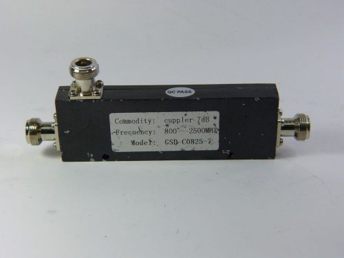 Directional Coupler GSD-C0825-7 7dB 200W 0.8~2.5Ghz