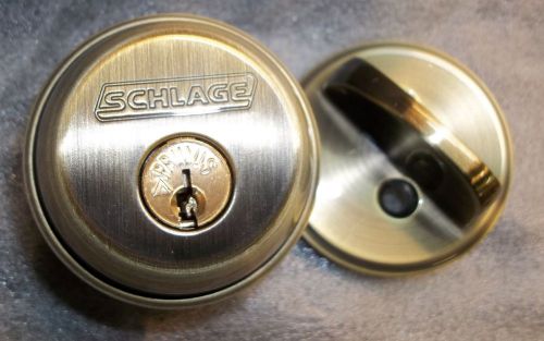 Schlage everest primus single cylinder deadbolt for sale