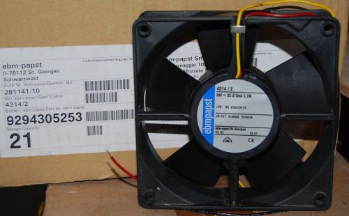 PAPST COOLING FAN 4314/2 24V 5W 119X119X32mm