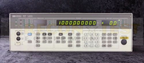 Agilent hp keysight 8657b 001-002 synthesized signal generator 100khz to 2060mhz for sale