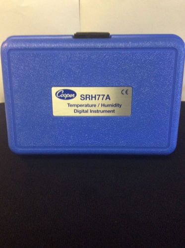 Cooper Atkins SRH77A Temperature/Humidity Digital Instrument