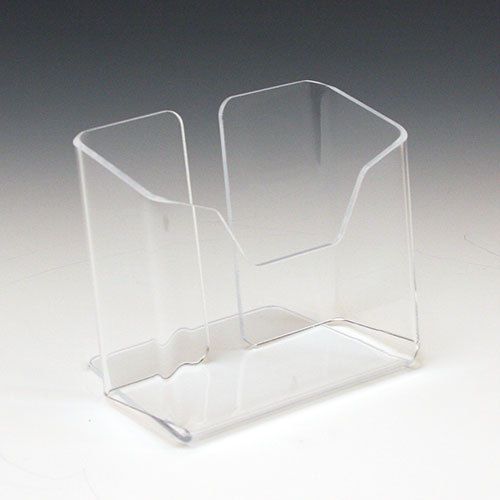 50 Acrylic Brochure Holder - 4&#034; W x 3.5&#034; T x 1.75&#034; D - .098 Clear Acrylic