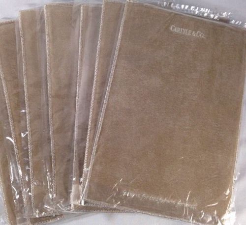 Luxurious Carlyle &amp; Co Velveteen Jewelry  Display Pads Lots Of 7