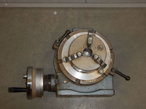 YUASA Horizontal Vertical 8&#034; precision rotary table 550-048 milling drilling 113