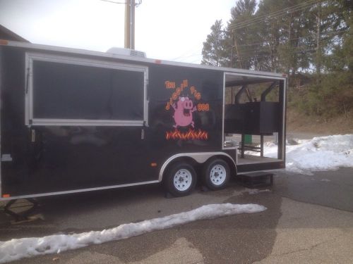 bbq concession trailer