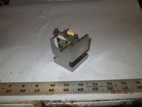 MACHINIST LATHE MILL Tool Maker s Ground &amp; Hardened Special V Block for Hold