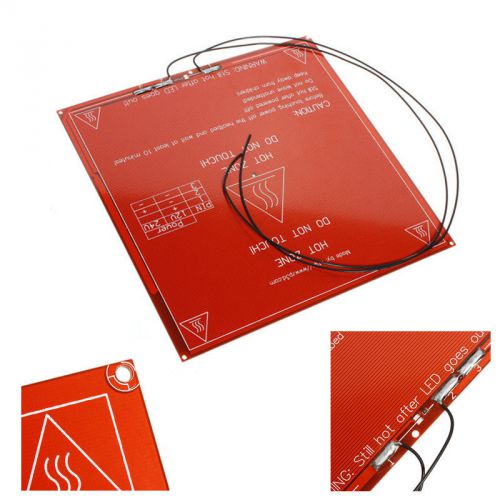 Safe MK2B Dual Power PCB Heat Bed Hot Plate for RepRap Mendel Prusa 3D Printer