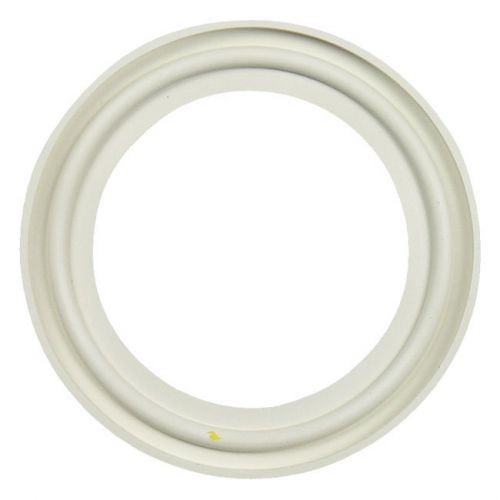 FKM Sanitary Tri-Clamp Gasket, White - 12&#034; (Flanged)