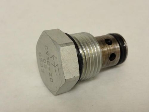 92575 New-No Box, Sauer CV10-20 05 0533 Needle Valve Cartridge, 7/8&#034;