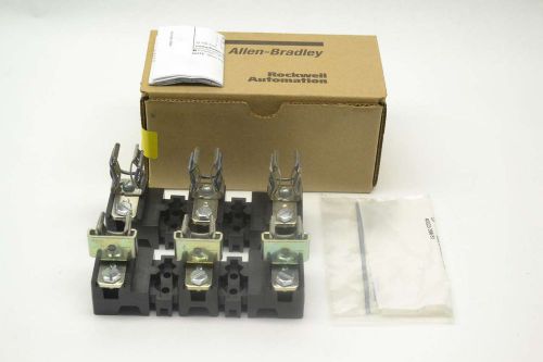 Allen bradley 1491-r266 block holder 31-60a amp 3p 600v-ac fuse holder b408835 for sale