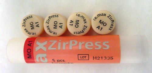 IVOCLAR ZIRPRESS INGOTS MEDIUM OPACITY MO A1 4 each