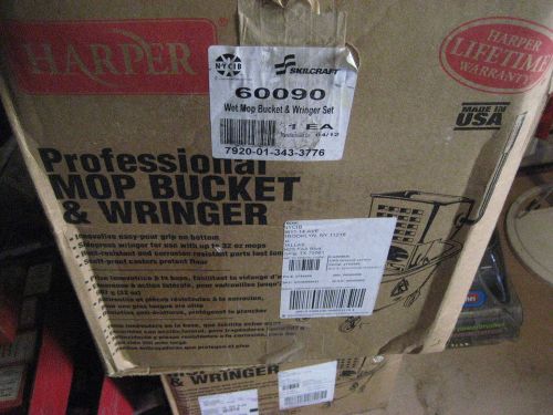 HARPER 60090 MOP BUCKET AND RINGER (D2926-1)