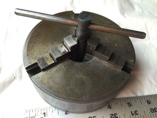 4 1/2&#034; THREE JAW BUCK CHUCK MACHINIST TOOL LATHE MILL