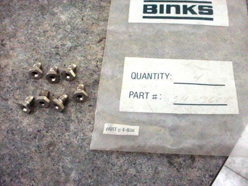 7 Binks adapters part no. 54-3608 NOS airless paint spray gun sprayer