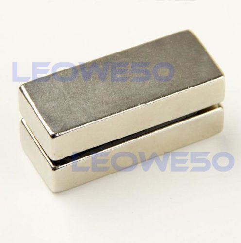 1/5x N50 50x25x10mm Rectangular Magnet Rare Earth Neodymium N710 from London