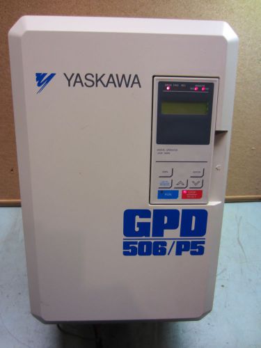 YASKAWA GPD506/P5 CIMR-P5M2011  20HP 220-230VAC Inverter Drive