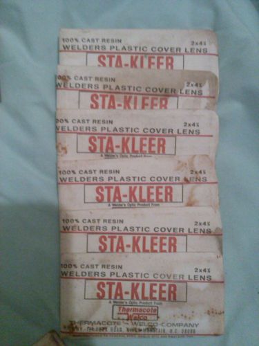 1940&#039;s STA-KLEER  welders plastic cover lenses