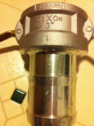 DIXON VALVE 300-C- 3&#034; ANDREWS TYPE C CAM AND GROOVE COUPLER