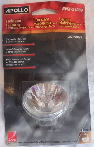 Apollo Halogen Overhead Projector Lamp Bulb 360W 82V NIP