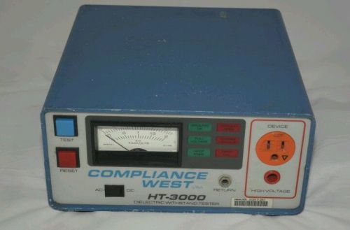 COMPLIANCE WEST HT-3000P AC/DC HIGH POT TESTER