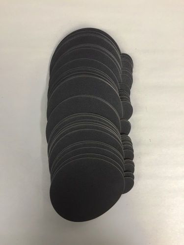 Qty:50 5&#034; silicon carbide 80 grit psa wet dry sanding disc w/tab usa shipping for sale