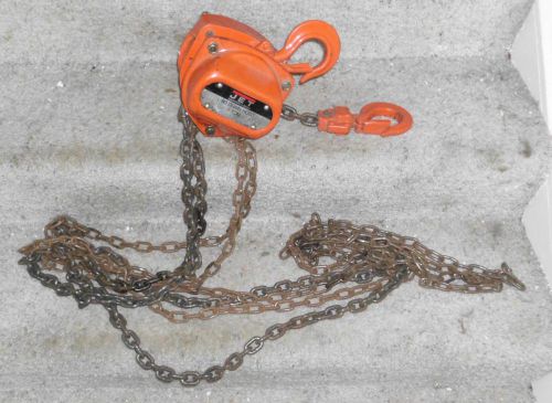 Jet l-90  1-ton capacity lift chain hoist excellent for sale