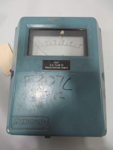 FOXBORO E96S-IA-B MAGNETIC FLOW 120V-AC TRANSMITTER D273144