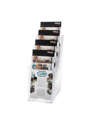 Deflecto Document Holder, 4 tier leaflet size