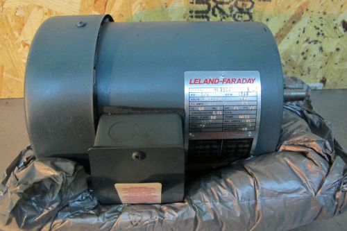 LELAND FARADAY 3/4 HP MOTOR  3 PHASE  M-6300A  &#034;BRAND NEW&#034;