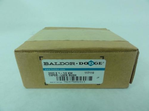 151081 new-unopened, dodge 3020 x -1/2 taper-lock bushing, 1-1/2&#034; id stk# 117110 for sale