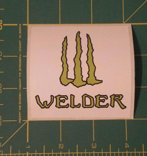 MONSTER WELDER STICKERS