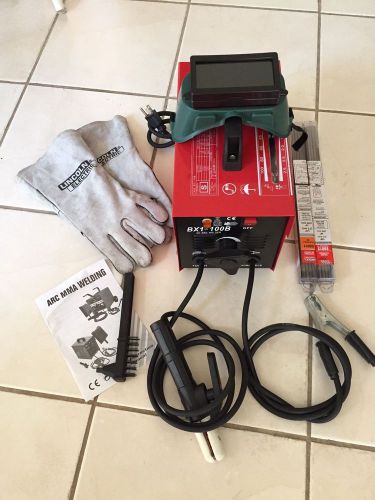 ARC MMA 100 AMP Welder Welding Soldering Machine 110  w/Accessories little use