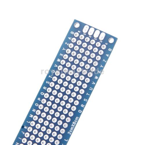 10x universal double side board pcb diy prototype paper pcb peg board 8x2cm for sale