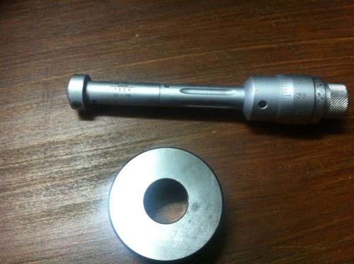 Tesa Internal Micrometer 17 - 20 mm 0.005mm inside Innenmikrometer +Setting Ring