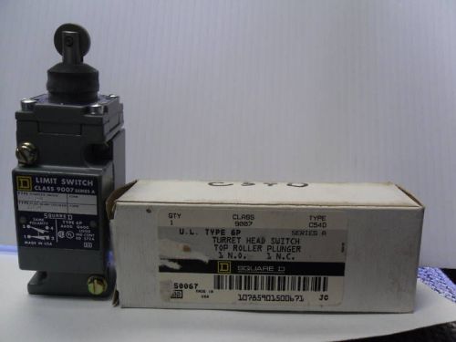 New Square D 9007 C54D Limit Switch Turret Head NIB