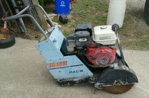 Concrete/asphalt saw self propelled target pac iii for sale