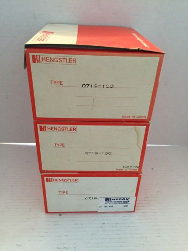 HENGSTLER 890 ELECTRONIC DIGITAL COUNTER 0719-100 HECON