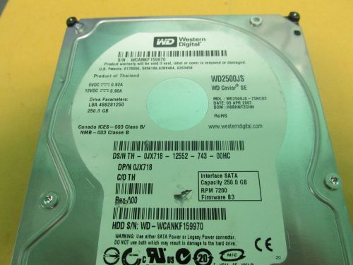 Western Digital 250GB WD2500JS-75NCB3, 2061-701335-B00 AR (PCB BOARD ONLY)