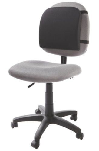 Kensington 82025 memory foam backrest, 14-1/4w x 1-3/4d x 13-1/4h, black for sale