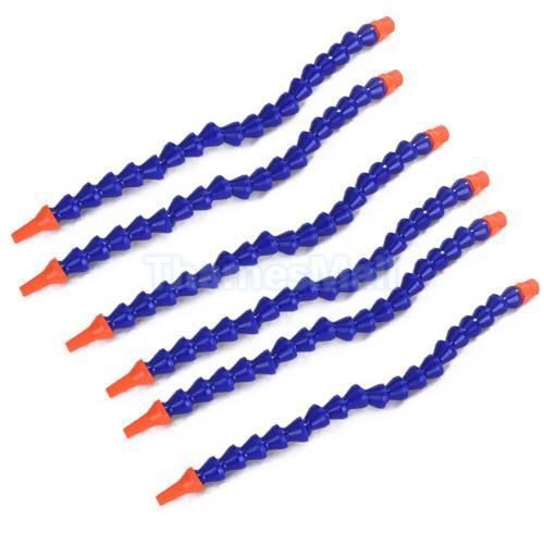 6pcs Plastic Flexible Water Oil Coolant Pipe Hose for Milling CNC Machine