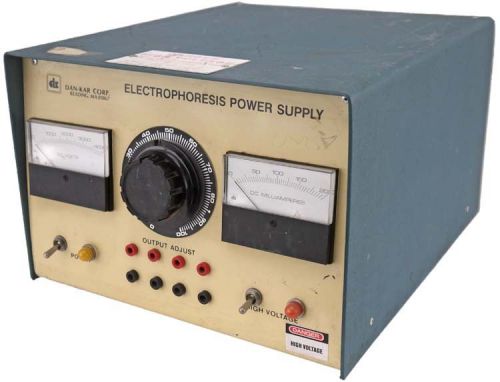 Dan-Kar DK 203 Lab Electrophoresis High Voltage Power Supply 0-4000V 0-200mA