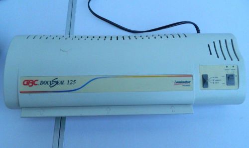 GBC Docuseal 125  12&#034; Pouch Document Laminator; 120V; 450W; 4A; 60Hz