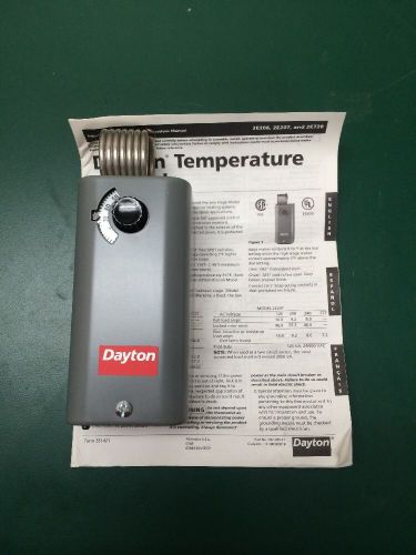 DAYTON 2E728 HEATING- VENTILATING CONTROL 30 TO 110 DEG.