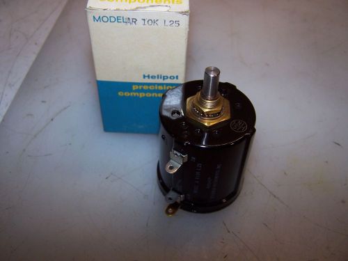 NEW BECKMAN HELIPOT AR10KL25 POTENTIOMETER