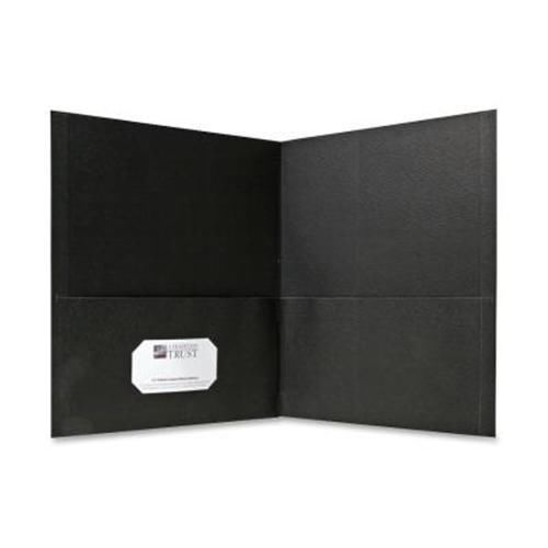 50 SPARCO Black Dbl Pocket Presentation Report Portfolio Folder Cover File 71435