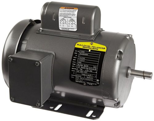 Baldor Single Phase AC General Purpose Motor L3509 3450RPM 115/230VAC 1HP NIB