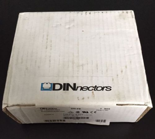 25/EA DINnectors DN-F6 Fuse Terminal Block 6AWG, 8A, 600V